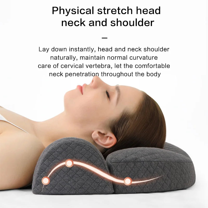 Ergonomic Memory Foam Cervical Pillow