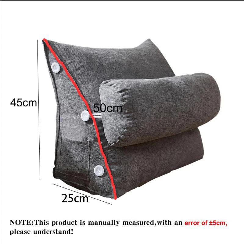 Triangular Lumbar Support Cushion