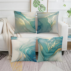 Abstract Marble Pattern Pillow Cover