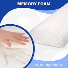 Versatile Memory Foam Bolster Pillow