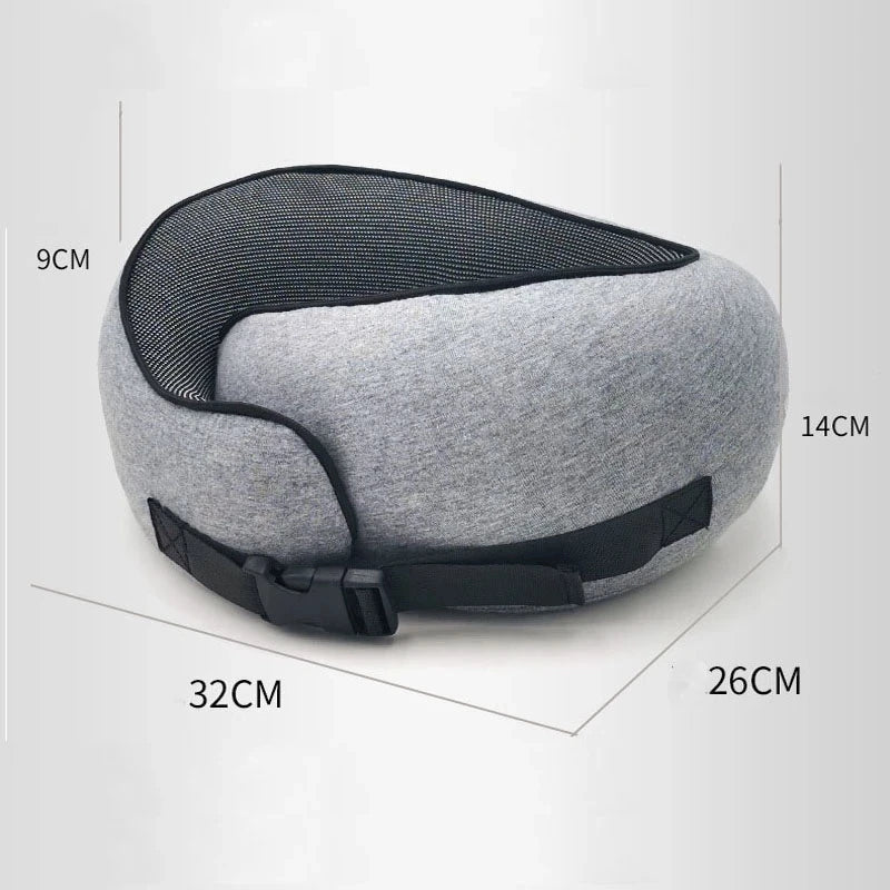 Portable Memory Foam Neck Pillow