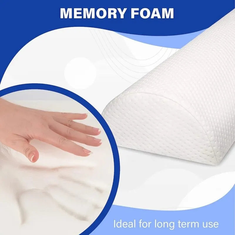 Memory Foam Comfort Bolster Pillow