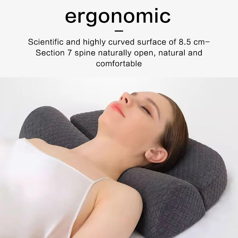 Ergonomic Memory Foam Cervical Pillow