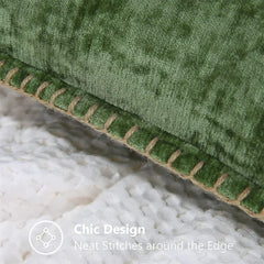 Chenille Decorative Throw Pillow Cover