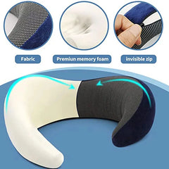 Portable Memory Foam Neck Pillow